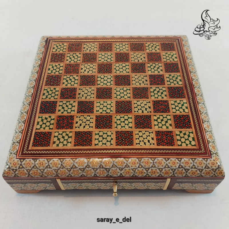 صفحه شطرنج خاتم کشودار10286