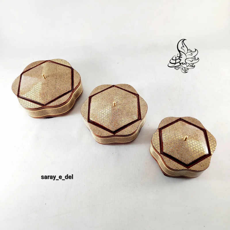 شکلات خوری گلی خاتم 10595