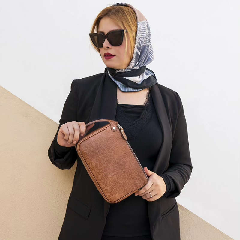 کیف پاسپورتی چرم طبیعی20494