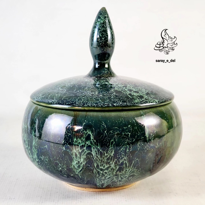 شکلات خوری گرد سفالی 32210