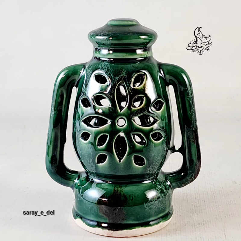 فانوس مشبک سفالی32212