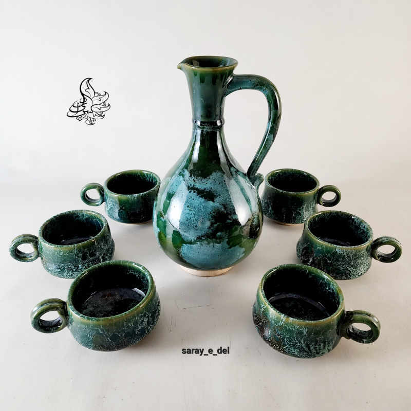 سرویس تنگ و نیم ماگ سفالی32202