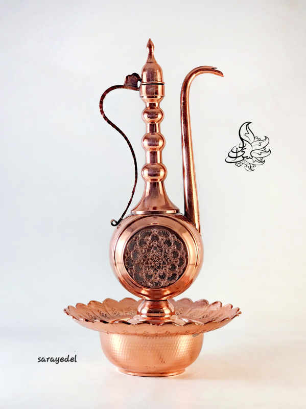 آفتابه لگن مسی 33316